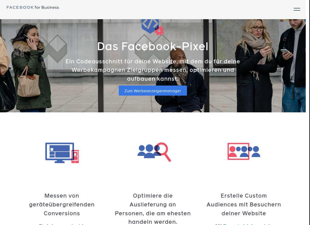 facebook pixel website